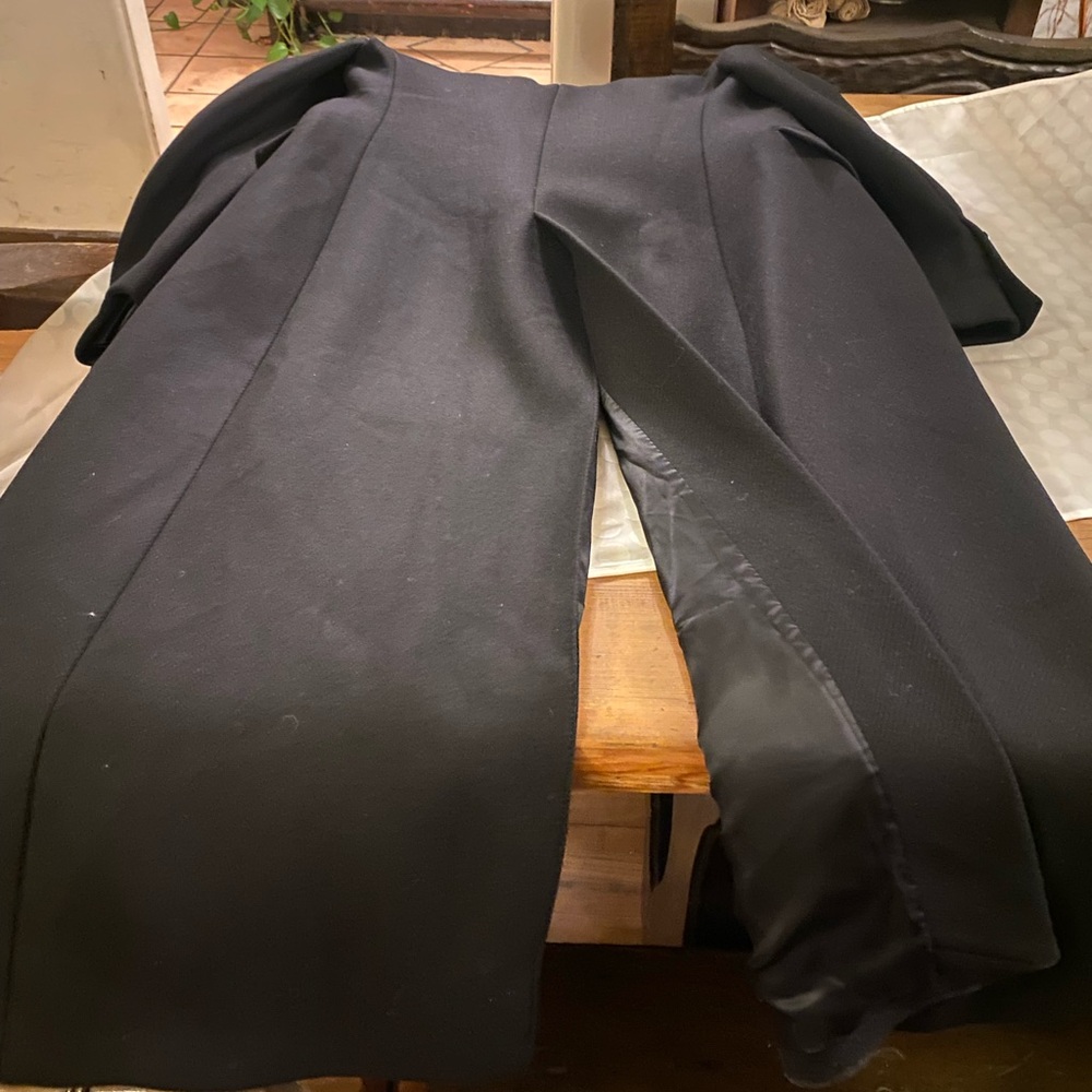 New Zara Manteco Classic long wool elegant coat - Picture 3 of 12